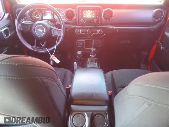 2021 Jeep Wrangler Unlimited Freedom with VIN 1C4HJXDN1MW528776, listed as a Copart auction lot 59585475 with 97,122 mi miles and Clean title. Bid and sale history available at DreamBid. Image 8.