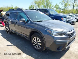2020 Subaru Outback Premium with VIN 4S4BTACC6L3234783, listed as a IAAI auction lot 42224621 with 60,169 mi miles and . Bid and sale history available at DreamBid. Image 1.
