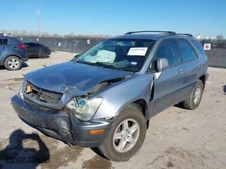 2001 Lexus RX 300 with VIN JTJGF10U610117781, listed as a IAAI auction lot 41809108 with 127,804 mi miles. Bid and sale history available at carsss.com. Image 17.