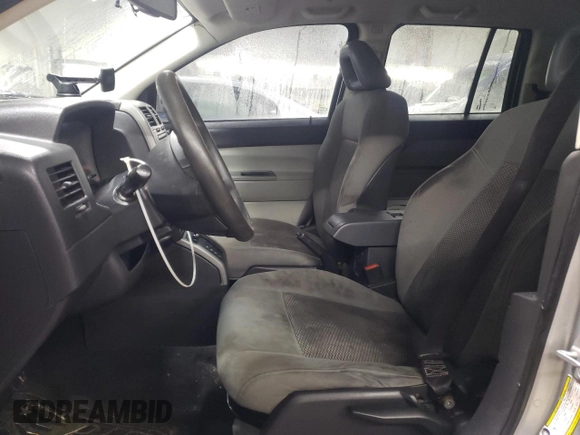 2007 Jeep Compass Sport with VIN 1J8FF47W57D193557, listed as a Copart auction lot 44903375 with 0 mi miles and Salvage Title. Bid and sale history available at carsss.com. Image 7.