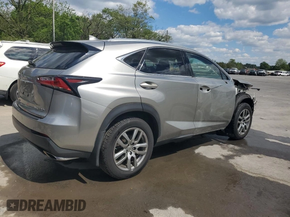 2016 Lexus NX 200t z VIN JTJBARBZ5G2052886, wystawiony jako Copart lot #55571105 z przebiegiem 104 501 mil mil oraz Szkoda całkowita • Salvage title. Historia ofert i sprzedaży dostępna na DreamBid. Obrazek 3.