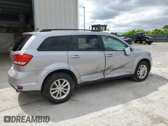 2015 Dodge Journey SXT with VIN 3C4PDCBB2FT688310, listed as a Copart auction lot 44918515 with 160,297 mi miles and Salvage Title. Bid and sale history available at DreamBid. Image 3.