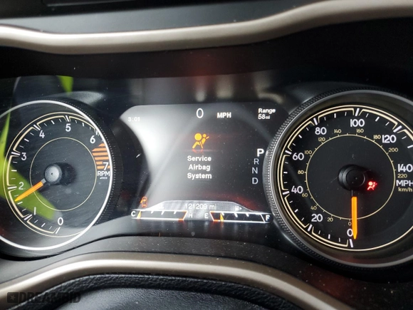 2017 Jeep Cherokee Limited with VIN 1C4PJMDB3HW537047, listed as a Copart auction lot 88647225 with 121,209 mi miles and Salvage Title. Bid and sale history available at carsss.com. Image 9.