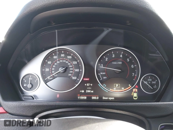 2014 BMW 4 Series 428i with VIN WBA3N3C5XEF710869, listed as a IAAI auction lot 40984116 with 115,958 mi miles and . Bid and sale history available at DreamBid. Image 15.