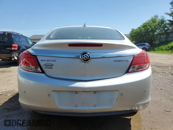2013 Buick Regal with VIN 2G4GR5ER4D9248073, listed as a Copart auction lot 61992135 with 114,539 mi miles and Clean title. Bid and sale history available at DreamBid. Image 6.