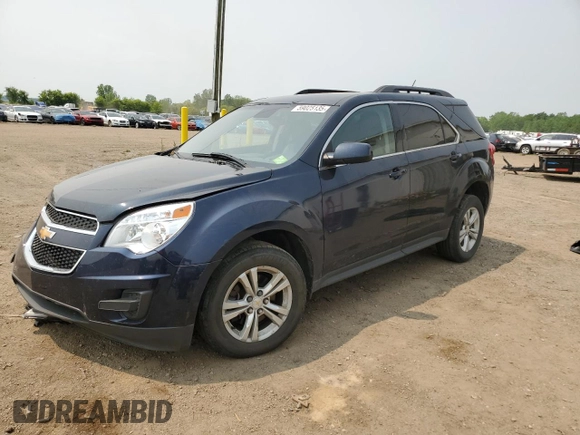 2015 Chevrolet Equinox LT z VIN 2GNFLFEK1F6168428, wystawiony jako Copart lot #59025135 z przebiegiem 162 290 mil mil oraz Czysty tytuł • Clean title. Historia ofert i sprzedaży dostępna na DreamBid. Obrazek 1.