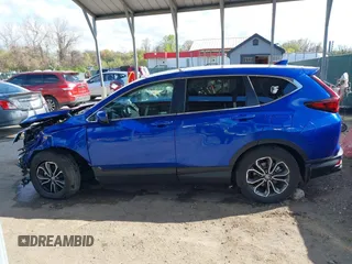2021 Honda CR-V EX-L with VIN 7FARW2H80ME005531, listed as a IAAI auction lot 42044341 with 14,557 mi miles and . Bid and sale history available at DreamBid. Image 13.