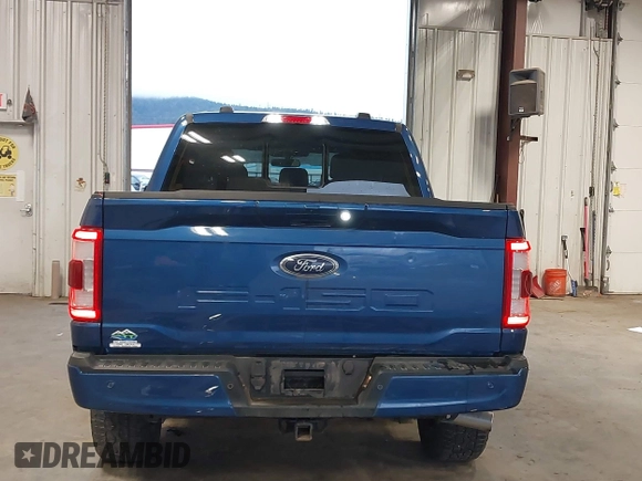 2022 Ford F-150 XL with VIN 1FTFW1ED2NFB76143, listed as a IAAI auction lot 41786244 with 20,862 mi miles. Bid and sale history available at carsss.com. Image 17.