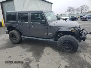 2018 Jeep Wrangler JK Unlimited Sport S with VIN 1C4HJWDG2JL839433, listed as a Copart auction lot 51376545 with 124,012 mi miles and Salvage Title. Bid and sale history available at carsss.com. Image 4.