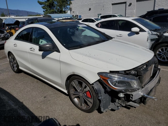 2016 Mercedes-Benz CLA 250 with VIN WDDSJ4EB1GN314928, listed as a Copart auction lot 46309644 with 78,634 mi miles and . Bid and sale history available at DreamBid. Image 4.