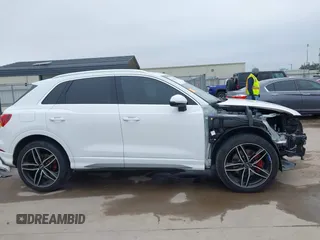 2021 Audi Q3 S line Premium with VIN WA1DECF38M1075416, listed as a IAAI auction lot 41582497 with 78,417 mi miles. Bid and sale history available at carsss.com. Image 14.