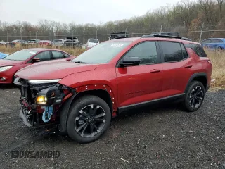 2025 Chevrolet Equinox FWD RS with VIN 3GNAXLEG6SL175289, listed as a Copart auction lot 51214525 with 910 mi miles and Salvage title. Bid and sale history available at DreamBid. Image 1.