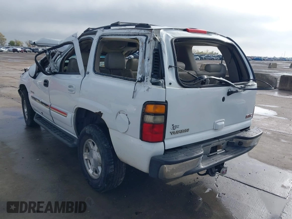 2005 GMC Yukon SLT with VIN 1GKEK13T75J107208, listed as a IAAI auction lot 41046733 with 1 mi miles. Bid and sale history available at carsss.com. Image 3.