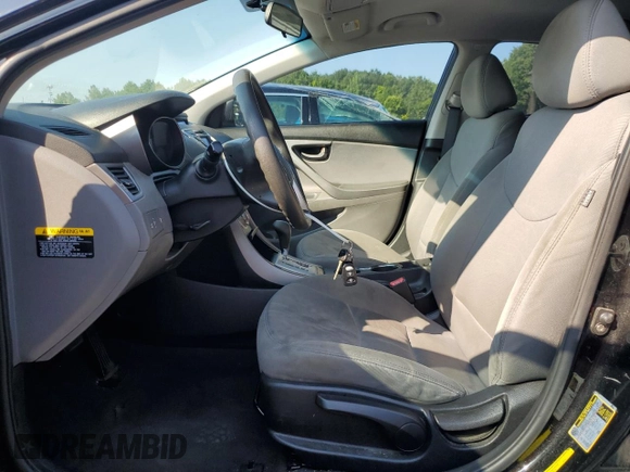 2012 Hyundai Elantra GLS with VIN 5NPDH4AE2CH074328, listed as a Copart auction lot 66679905 with 167,703 mi miles and Clean title. Bid and sale history available at DreamBid. Image 7.
