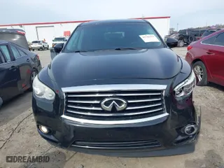 2013 Infiniti JX35 with VIN 5N1AL0MN0DC322283, listed as a IAAI auction lot 41743333 with 90,102 mi miles. Bid and sale history available at carsss.com. Image 12.
