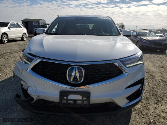 2021 Acura RDX w/Technology Package with VIN 5J8TC1H52ML013932, listed as a Copart auction lot 45125215 with 35,703 mi miles and Salvage Title. Bid and sale history available at carsss.com. Image 5.