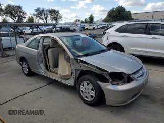 2003 Honda Civic LX with VIN 1HGEM21583L021408, listed as a Copart auction lot 78683674 with 116,930 mi miles and Salvage Title. Bid and sale history available at DreamBid. Image 4.