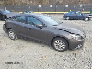 2015 Mazda 3 i Grand Touring with VIN 3MZBM1W77FM126740, listed as a Copart auction lot 78820304 with 94,453 mi miles and Salvage Title. Bid and sale history available at DreamBid. Image 4.
