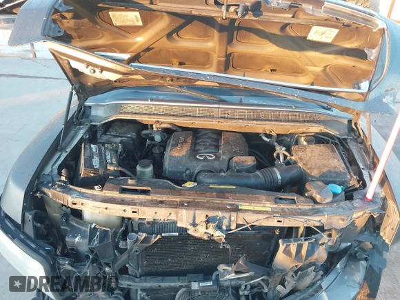 2004 Infiniti QX56 with VIN 5N3AA08A44N802481, listed as a IAAI auction lot 41655751 with 0 mi miles. Bid and sale history available at carsss.com. Image 10.