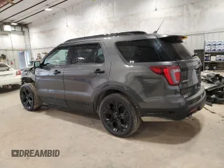 2019 Ford Explorer Sport with VIN 1FM5K8GT3KGB32996, listed as a Copart auction lot 51311465 with 79,405 mi miles and Salvage title. Bid and sale history available at DreamBid. Image 2.