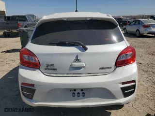 2017 Mitsubishi Mirage ES with VIN ML32A3HJ4HH020692, listed as a Copart auction lot 47865045 with 69,246 mi miles and Salvage Title. Bid and sale history available at carsss.com. Image 6.