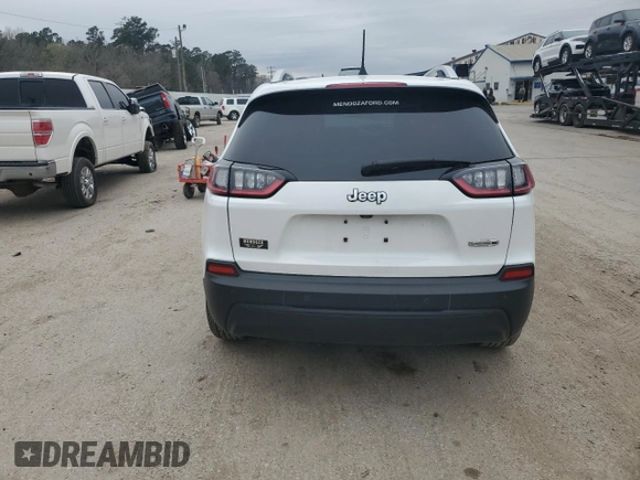 2020 Jeep Cherokee Latitude Plus z VIN 1C4PJLLBXLD552595, wystawiony jako Copart lot #48961565 z przebiegiem 56 801 mil mil oraz Szkoda całkowita • Salvage title. Historia ofert i sprzedaży dostępna na DreamBid. Obrazek 6.