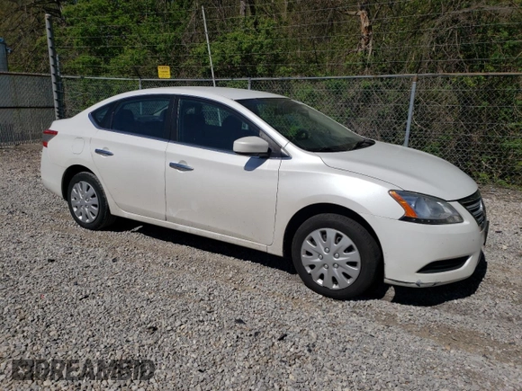 2014 Nissan Sentra S with VIN 3N1AB7AP5EY293493, listed as a Copart auction lot 55183065 with 240,826 mi miles and Clean Title. Bid and sale history available at DreamBid. Image 4.
