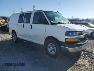 2017 Chevrolet Express Cargo with VIN 1GCZGGFG8H1120344, listed as a Copart auction lot 85590944 with Not provided miles and Salvage title. Bid and sale history available at DreamBid. Image 4.