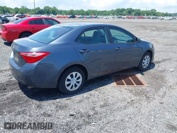 2019 Toyota Corolla L with VIN 2T1BURHE4KC195952, listed as a IAAI auction lot 42534523 with 144,238 mi miles and . Bid and sale history available at DreamBid. Image 4.