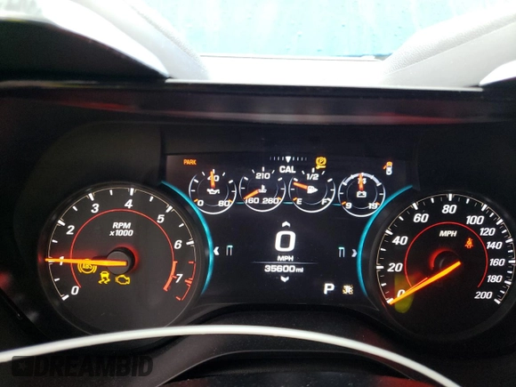 2017 Chevrolet Camaro 2SS with VIN 1G1FH3D76H0130722, listed as a Copart auction lot 87033954 with 35,600 mi miles and Salvage title. Bid and sale history available at DreamBid. Image 9.