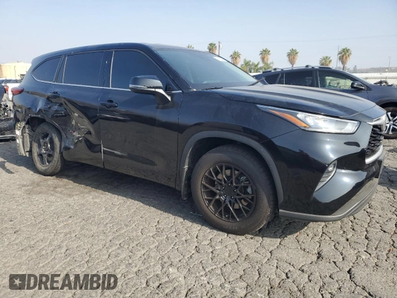 2020 Toyota Highlander LE z VIN 5TDBZRBH2LS502483, wystawiony jako Copart lot #61066535 z przebiegiem 126 820 mil mil oraz Szkoda całkowita • Salvage title. Historia ofert i sprzedaży dostępna na DreamBid. Obrazek 4.