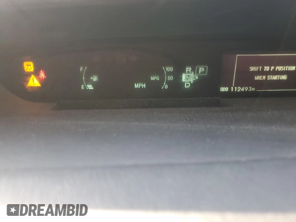 2011 Toyota Prius I z VIN JTDKN3DU0B5320921, wystawiony jako Copart lot #51983825 z przebiegiem 112 493 mil mil oraz Szkoda całkowita • Salvage title. Historia ofert i sprzedaży dostępna na DreamBid. Obrazek 9.