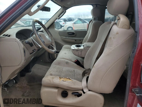 2003 Ford F-150 XL with VIN 1FTRX17W33NA55665, listed as a Copart auction lot 47348395 with 181,219 mi miles and Clean Title. Bid and sale history available at carsss.com. Image 7.
