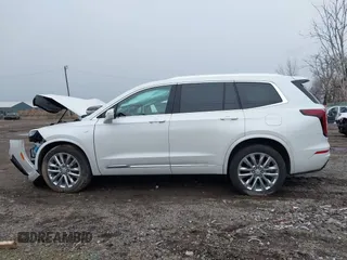 2024 Cadillac XT6 AWD Premium Luxury with VIN 1GYKPDRS5RZ755230, listed as a IAAI auction lot 41219059 with Not Provided miles. Bid and sale history available at carsss.com. Image 14.