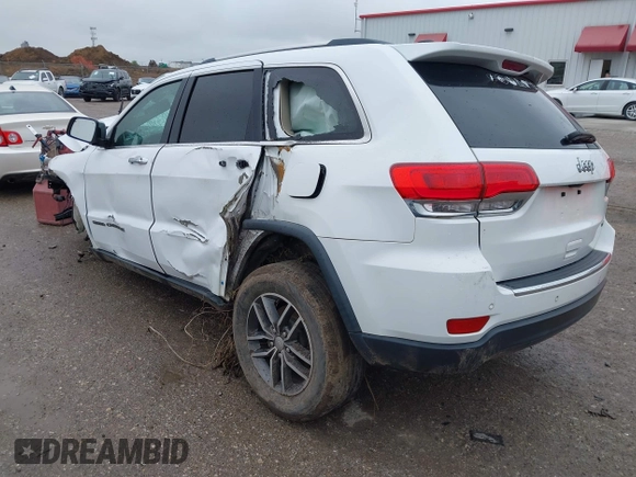 2017 Jeep Grand Cherokee Limited z VIN 1C4RJEBG6HC867909, wystawiony jako IAAI lot #41944345 z przebiegiem Nie podano mil oraz . Historia ofert i sprzedaży dostępna na DreamBid. Obrazek 3.