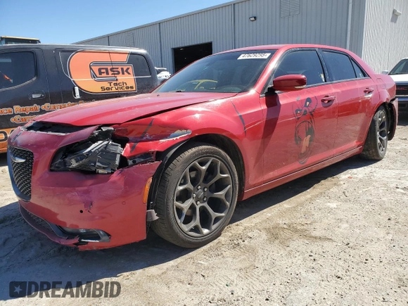 2017 Chrysler 300 S with VIN 2C3CCABG4HH607597, listed as a Copart auction lot 47629295 with 75,436 mi miles and Non Repairable. Bid and sale history available at DreamBid. Image 1.
