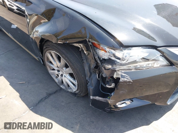 2015 Lexus GS 350 with VIN JTHBE1BLXFA003562, listed as a IAAI auction lot 42397194 with Not provided miles and . Bid and sale history available at DreamBid. Image 6.