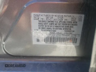 2019 Nissan Sentra S with VIN 3N1AB7AP5KY210950, listed as a Copart auction lot 49695905 with 99,386 mi miles and Salvage title. Bid and sale history available at DreamBid. Image 12.