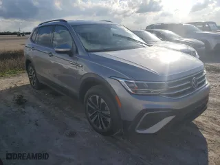 2024 Volkswagen Tiguan S with VIN 3VVRB7AX1RM119905, listed as a Copart auction lot 47146195 with 0 mi miles and Non Repairable. Bid and sale history available at carsss.com. Image 4.