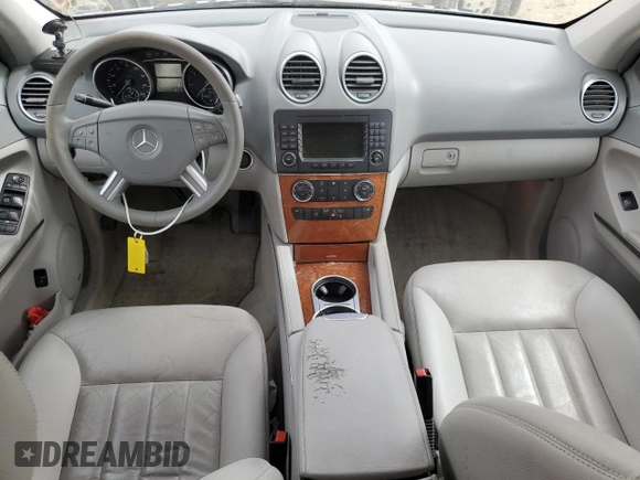 2006 Mercedes-Benz M 350 with VIN 4JGBB86E06A063702, listed as a Copart auction lot 49534645 with 131,073 mi miles and Clean Title. Bid and sale history available at DreamBid. Image 8.