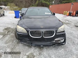 2011 BMW 7 Series 750Li with VIN WBAKB8C51BCY64787, listed as a Copart auction lot 47836285 with 137,444 mi miles and Non Repairable. Bid and sale history available at carsss.com. Image 5.