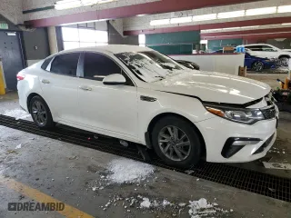2020 Kia Optima LX with VIN 5XXGT4L39LG419227, listed as a Copart auction lot 45553685 with 103,730 mi miles and Salvage Title. Bid and sale history available at carsss.com. Image 4.