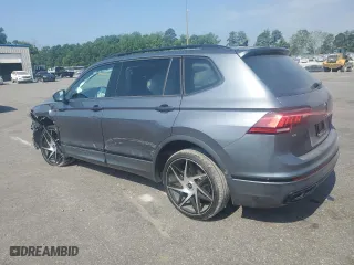 2023 Volkswagen Tiguan SE R-Line Black with VIN 3VV8B7AX5PM014471, listed as a Copart auction lot 62443634 with 37,707 mi miles and Salvage Title. Bid and sale history available at carsss.com. Image 2.