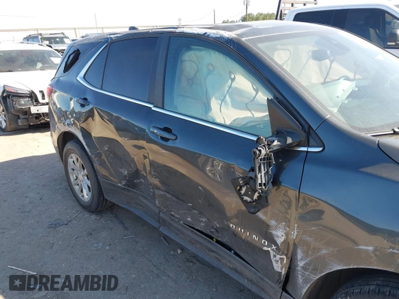 2021 Chevrolet Equinox LT with VIN 3GNAXUEV7ML312716, listed as a IAAI auction lot 41675270 with 47,887 mi miles and . Bid and sale history available at DreamBid. Image 6.