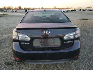 2010 Lexus HS 250h with VIN JTHBB1BA1A2001161, listed as a Copart auction lot 87281574 with 88,808 mi miles and Salvage Title. Bid and sale history available at DreamBid. Image 6.
