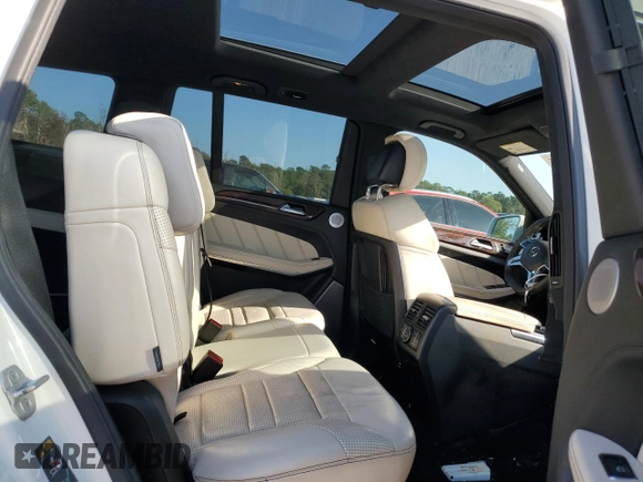 2015 Mercedes-Benz GL-Class GL 63 AMG with VIN 4JGDF7EE3FA585524, listed as a Copart auction lot 74968724 with 99,684 mi miles and Salvage Title. Bid and sale history available at carsss.com. Image 12.