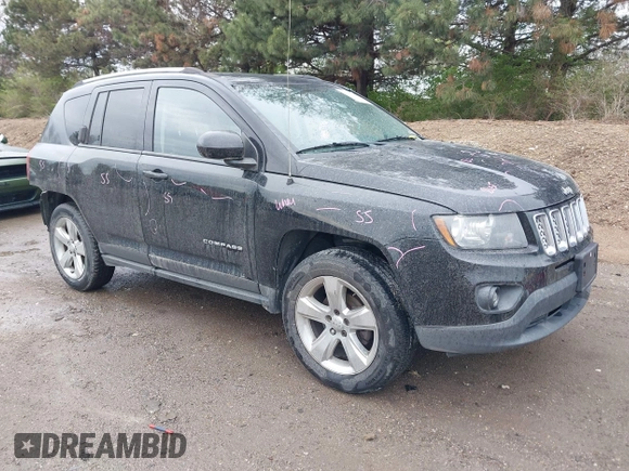 2014 Jeep Compass Latitude with VIN 1C4NJDEB2ED698213, listed as a IAAI auction lot 41997204 with 97,893 mi miles. Bid and sale history available at carsss.com. Image 1.