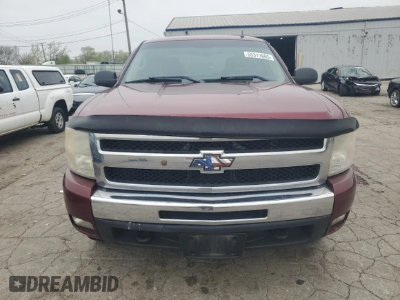 2009 Chevrolet Silverado 1500 with VIN 3GCFK23Y19G160432, listed as a Copart auction lot 55311665 with 158,138 mi miles and Clean Title. Bid and sale history available at DreamBid. Image 5.