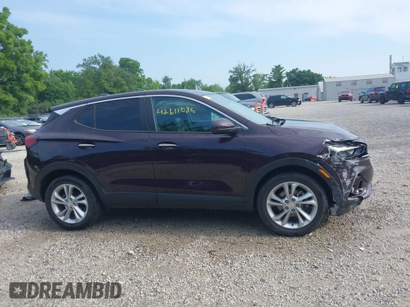 2020 Buick Encore GX Preferred with VIN KL4MMCSLXLB104089, listed as a IAAI auction lot 42611036 with 43,265 mi miles and . Bid and sale history available at DreamBid. Image 14.