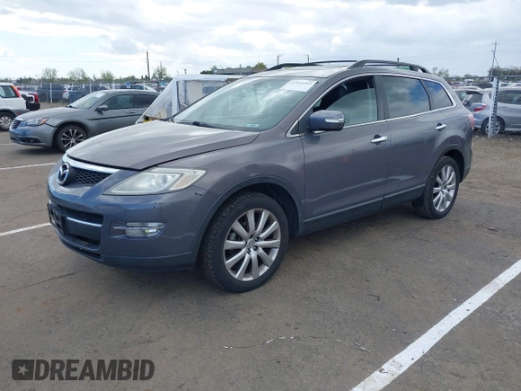 2008 Mazda CX-9 Grand Touring with VIN JM3TB38A880157185, listed as a IAAI auction lot 41914393 with 158,946 mi miles. Bid and sale history available at carsss.com. Image 2.